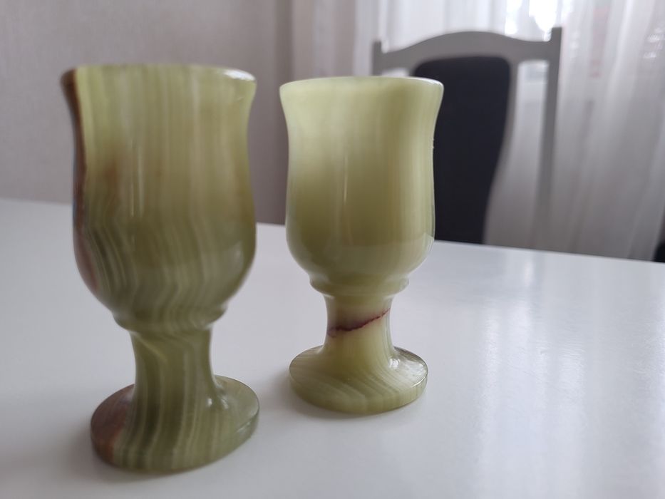 Рюмочки з оніксу  ( рюмки из оникса)
