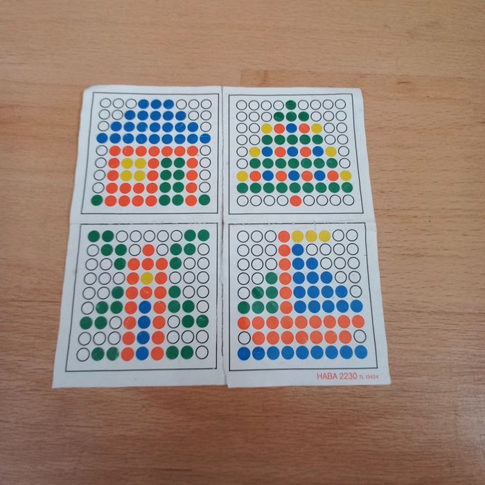 Jogo vintage - Bunte stecker, bunte  ilder