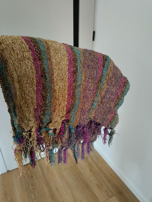 Kolorowy szal jesień/zima