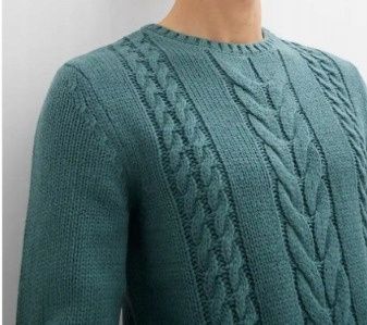 B.P.C sweter męski zielony 3XL.