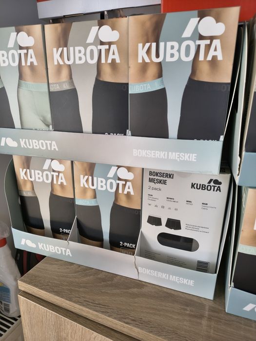 Bokserki męskie kubota od m, l, xl, XXL 2pak