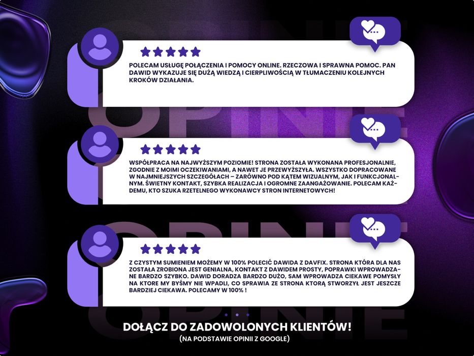 Strony internetowe | Grafika | Logo | Social media | WWW | SEO | GSC