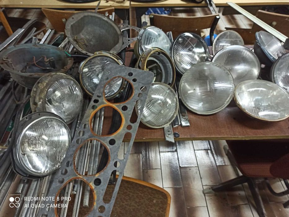 Lampy przednie Reflektory Warszawa, syrena żuk  Nysa