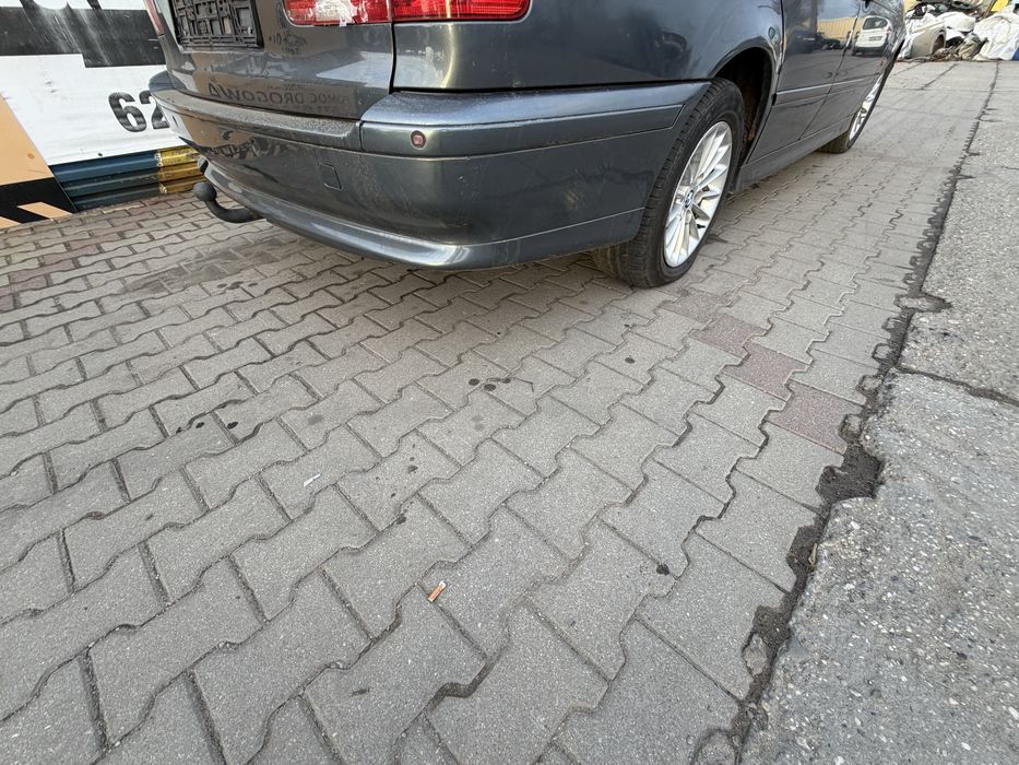 Zderzak tył BMW E39 Lift anthrazit 397/7 czujniki parkowania komplet