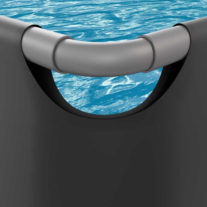 Piscina desmontável 4x2x1,22