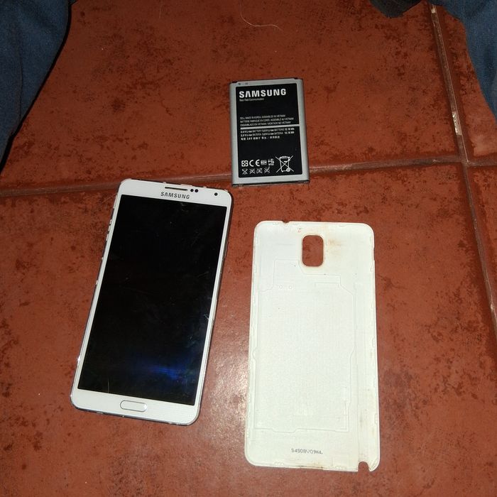 Note 3 avariado  telemóvel