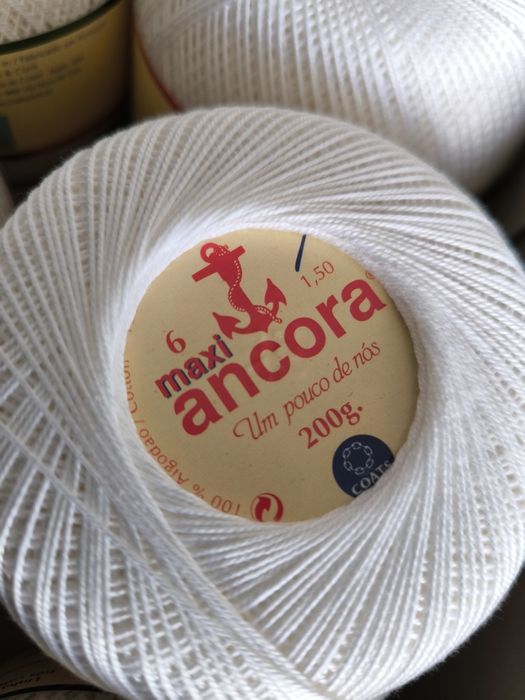 Novelos linha crochet Ancora 100/200