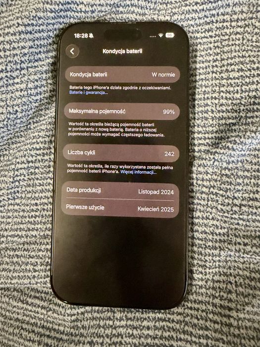 iPhone 16 Pro 256 GB – stan idealny – gwarancja do 04.2026