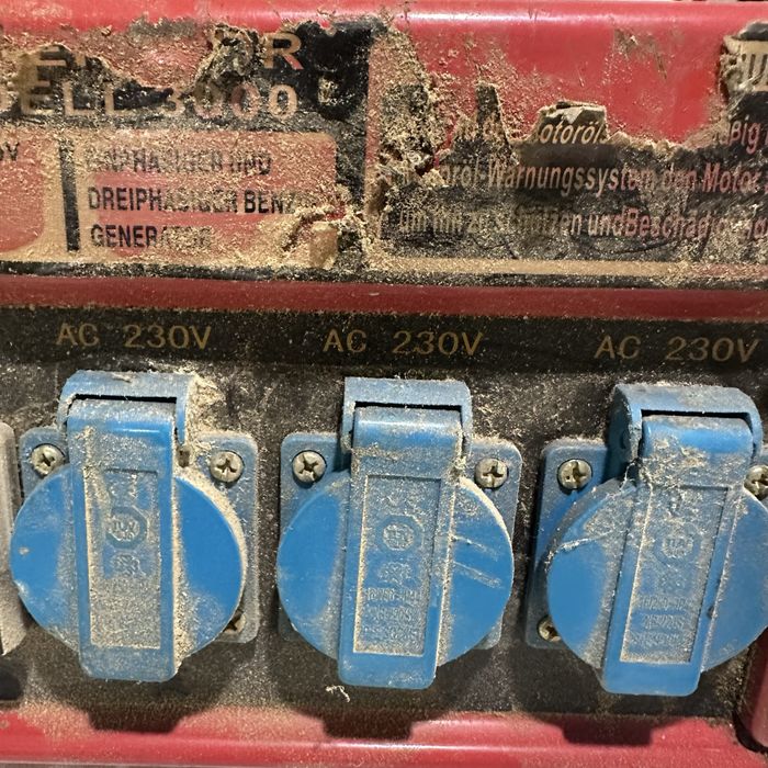 Передня панель Трьохфазного генератора