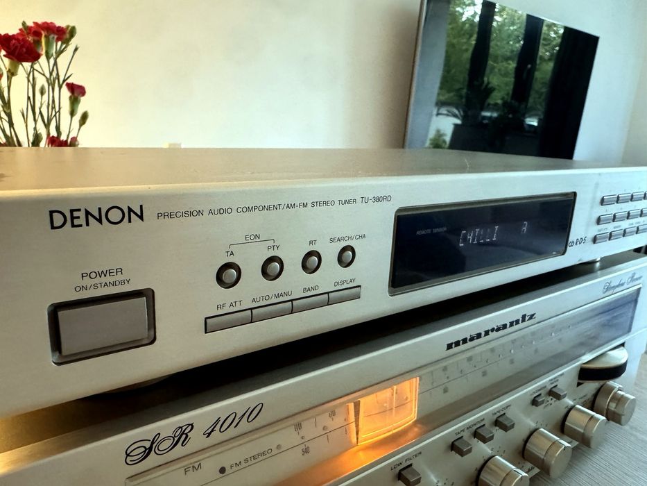 Denon TU-380RD – tuner stereo AM/FM, RDS EON – sprawny