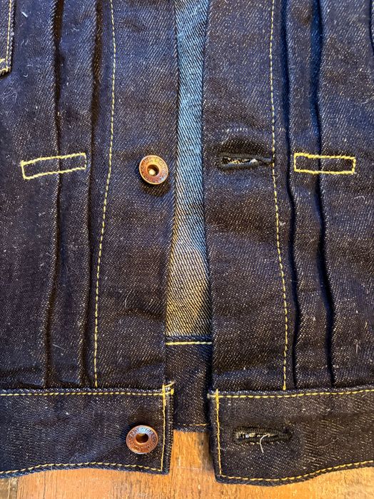 Iron Heart Selvedge denim kurtka xxxl