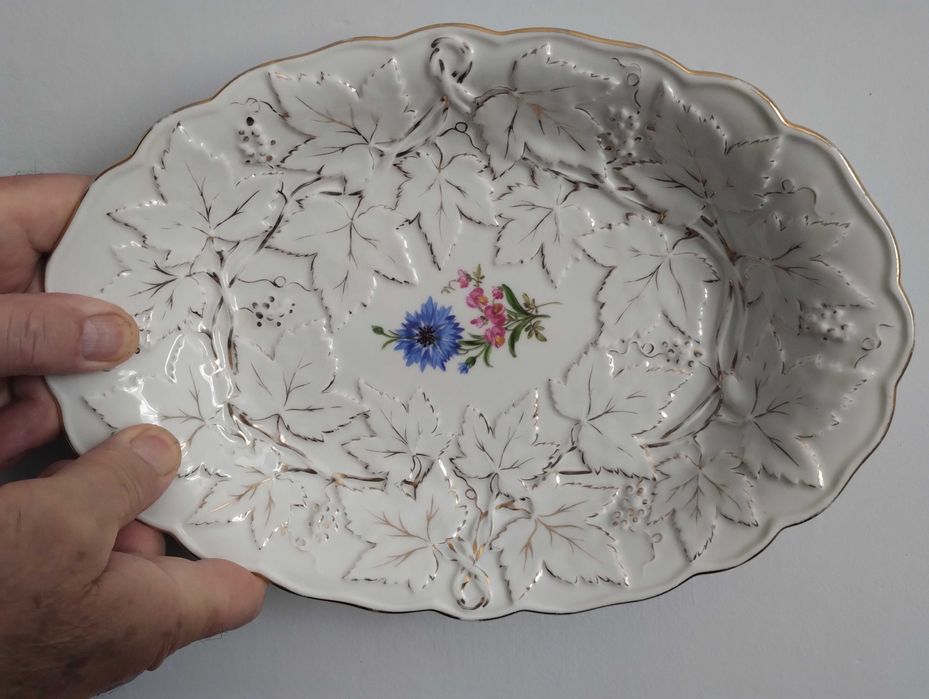 Porcelanowa patera Miśnia