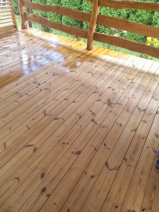 Termo sosna thermo deski elewacja