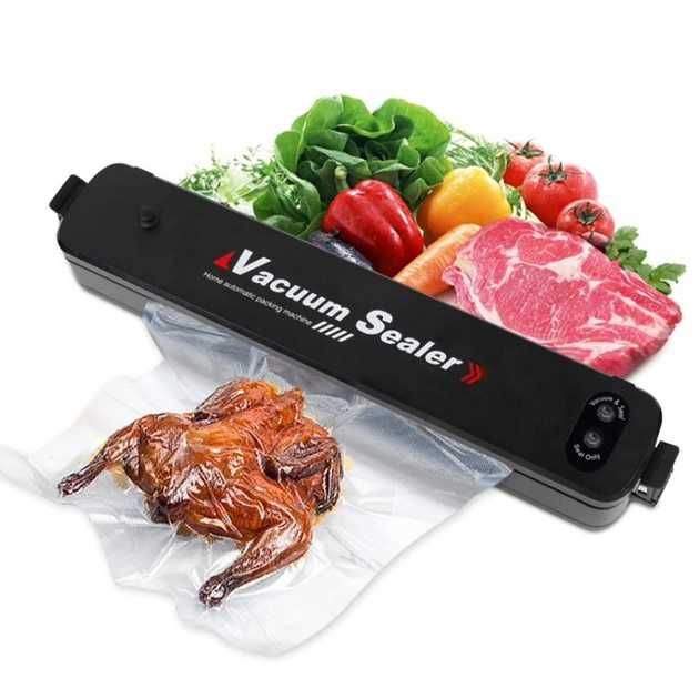 Вакуумный упаковщик с пакетами Vacuum Sealer 90W,  Вакууматор
