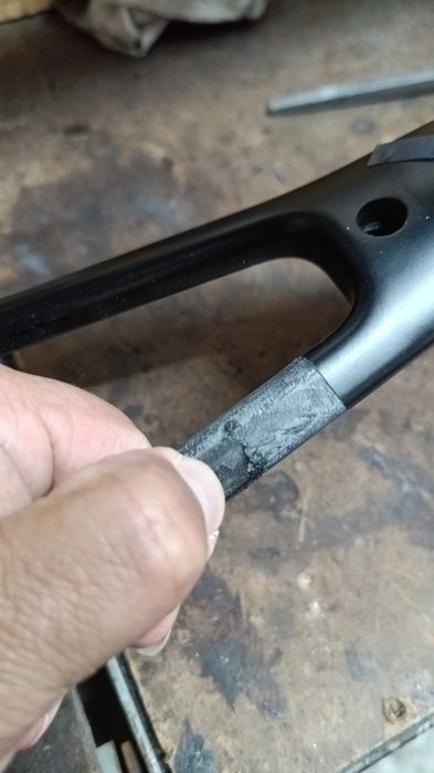 Reparação de quadros de fibra de carbono