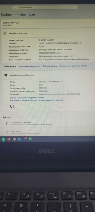 Laptop DELL Vostro 15,6"