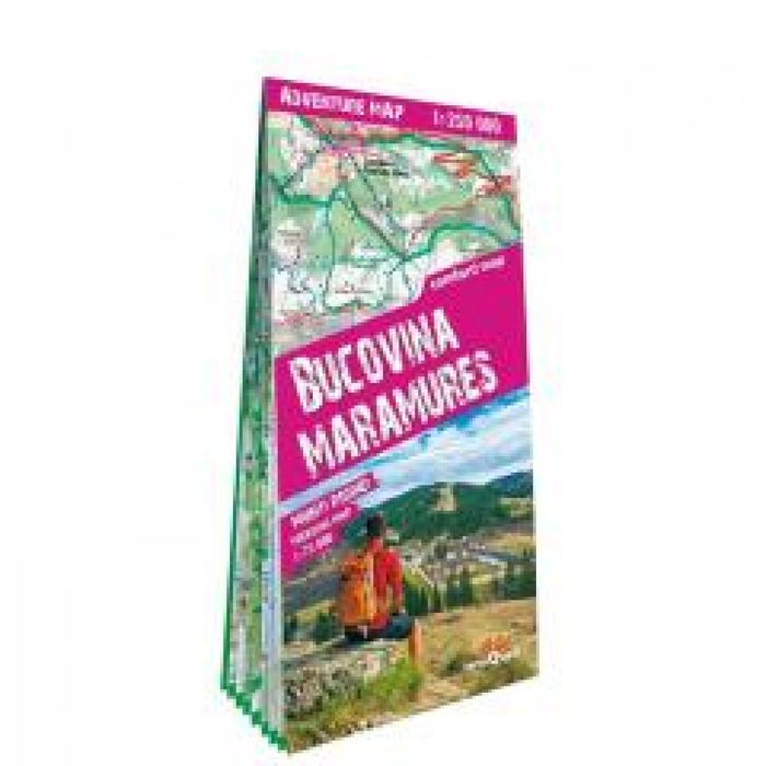 Adventure map Bucovina Maramures 1:250, 000 lam praca zbiorowa Rok