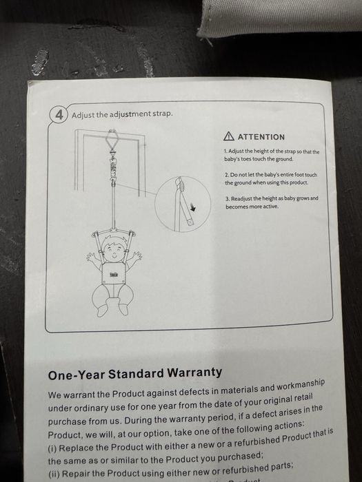 Huśtawka dla niemowląt 6/24