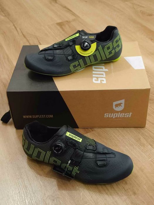 Sapatos de estrada Suplest Performance Carbon "Novos"