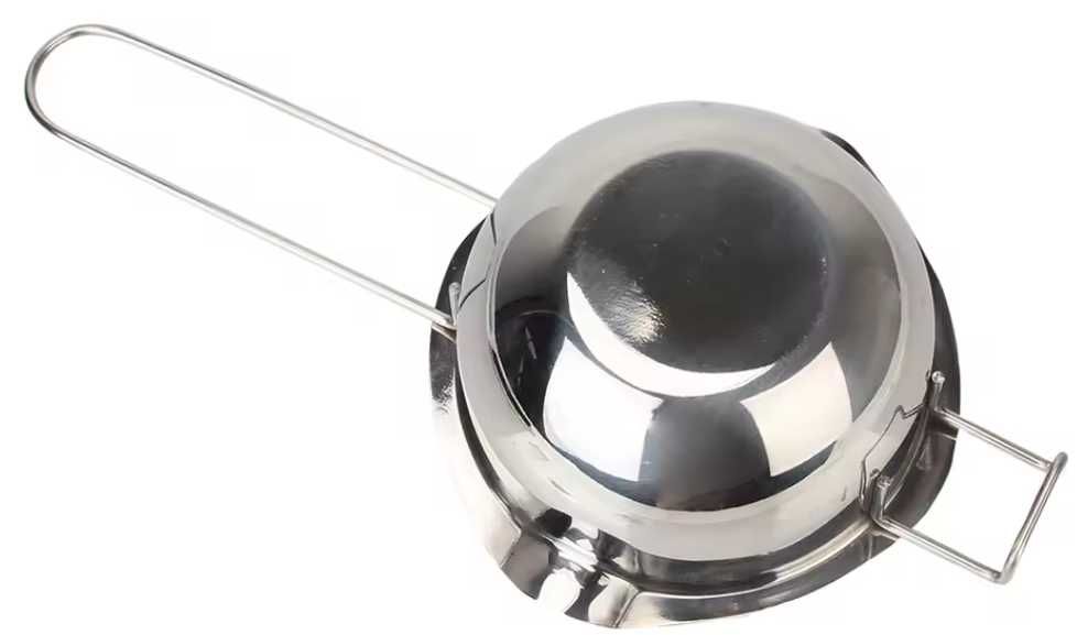 Panela inox para banho-maria, fondue.
