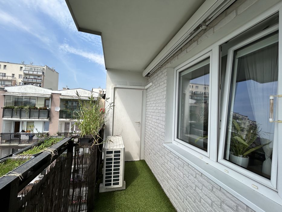 65 m2, 3 pokoje, balkon, klimatyzacja, garderoba