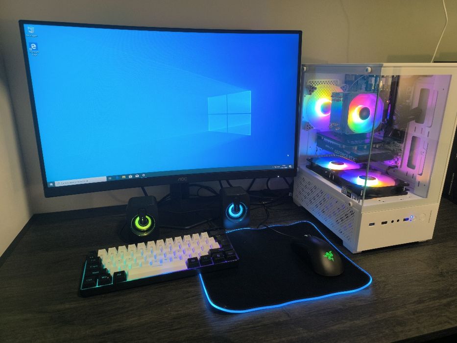 PC Gaming 3050RTX 16 Ram + Ecrã + Periféricos 3x S/ Juros