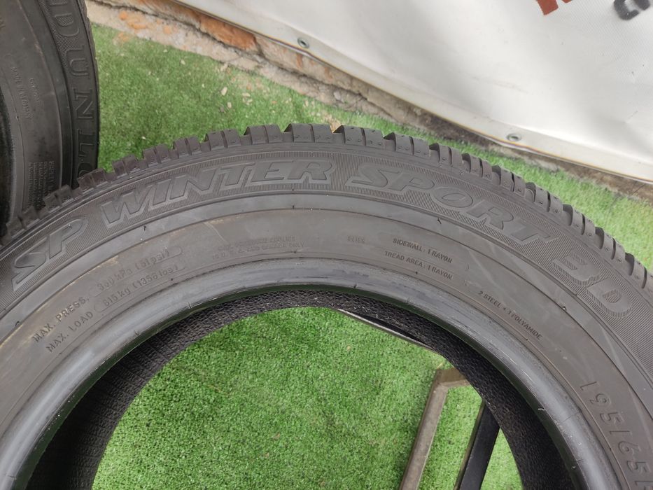 Шини 195/65/15 Dunlop Sp winter sport 3d