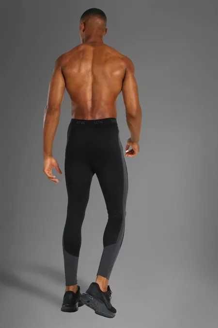 Мужские черные тайтсы,легинсы,лосины boohoo man для спорта под шорты L ...