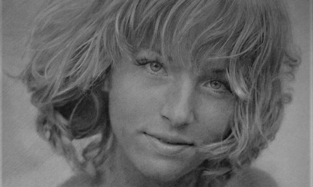 Portret na zamówienie Gdynia | Prezent  ślubny, szkic twarzy rysunek