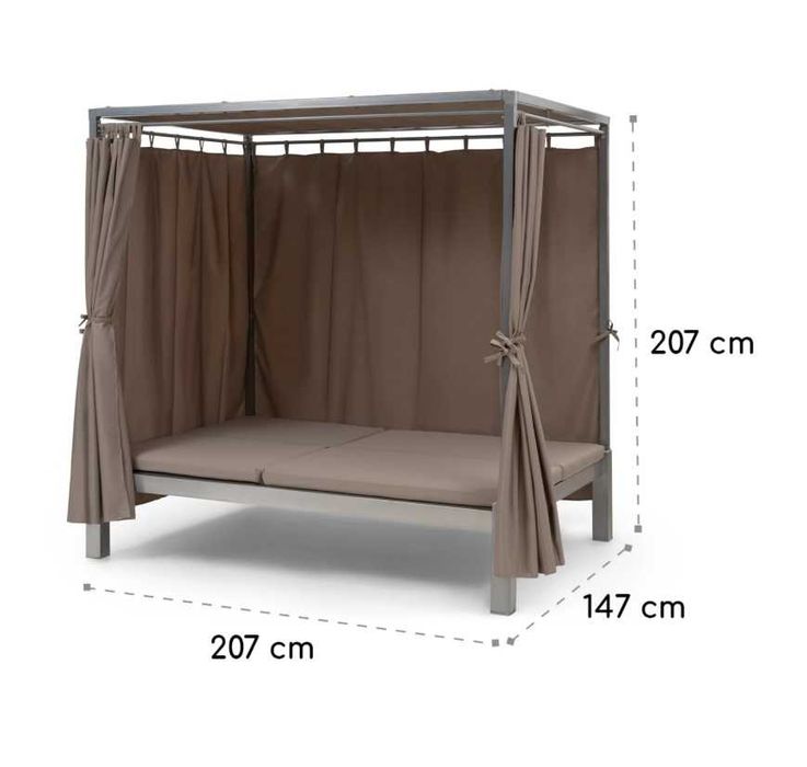 Leżak ogrodowy Blumfeldt G-2 WYPRZEDAŻ