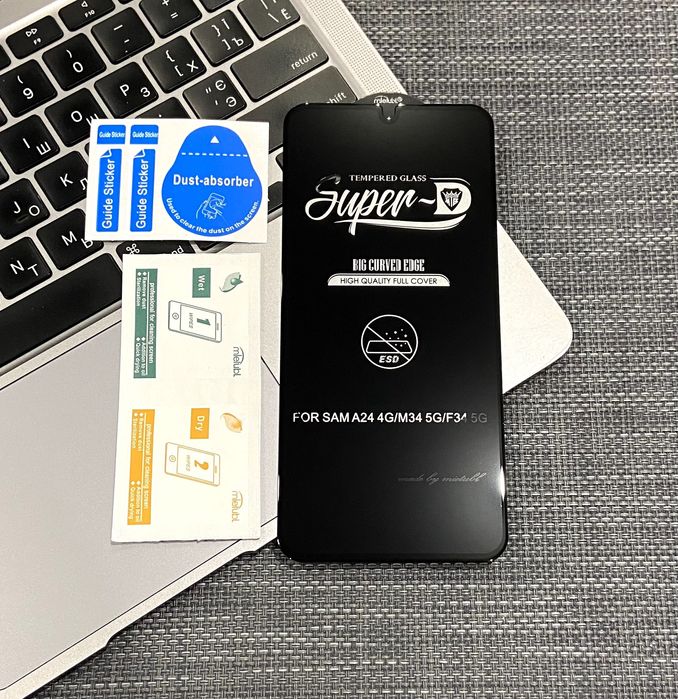 Защитное стекло самсунг а 15, а25, м34 и др модели samsung