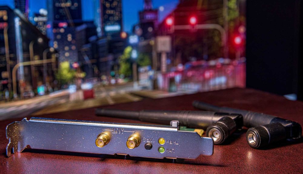 Niskoprofilowa karta sieciowa Edimax EW-7612PIn