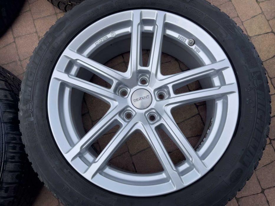 3913. Koła zimowe Audi A4 Allroad A6 C7 5x112 ET29 225/55/17 6mm