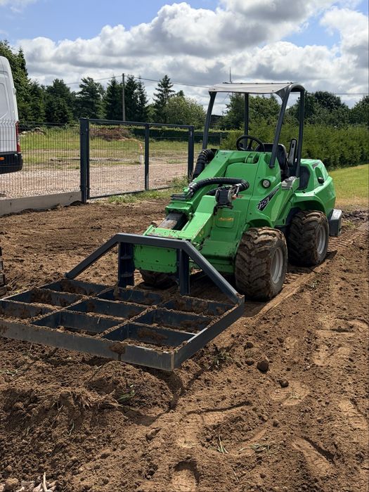 AVANT – Glebogryzarka separacyjna | Wyrównanie działek | Wykopy