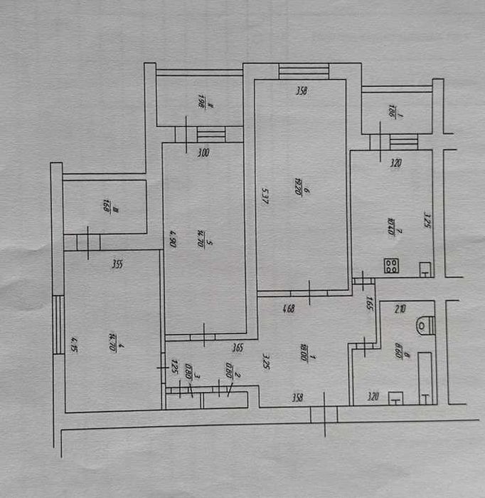 3к квартира, 93м, дом с консьержем, + паркинг