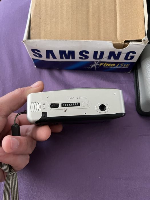 Продаю пленочный фотоаппарат Samsung Fino 15 SE в идеальном состоянии