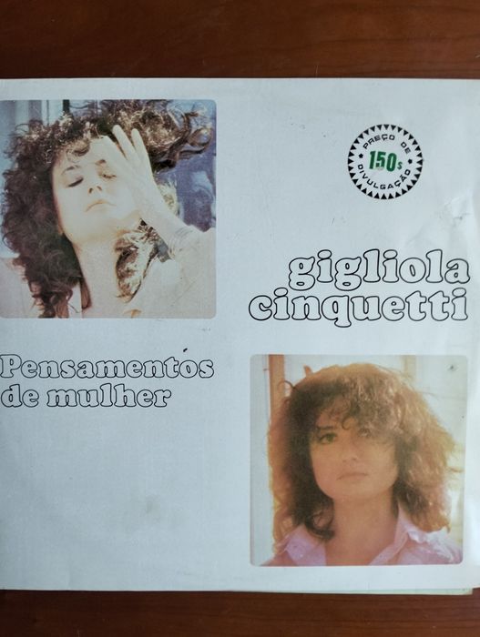 Disco de vinil LP Gigliota Cinquetti - 'Pensamentos de Mulher'