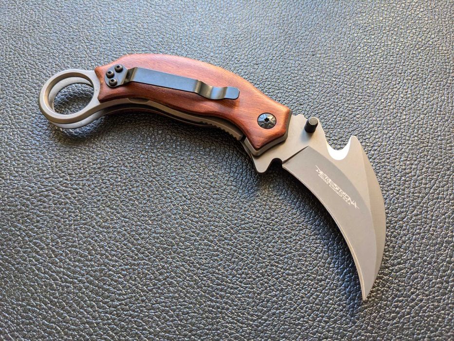 Нож Karambit Derespina. складной нож керамбит