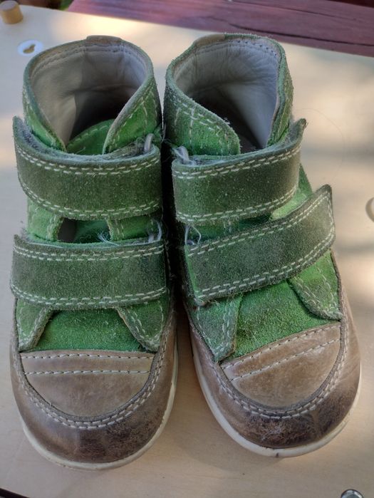 Skórzane trzewiki Elefanten rozmiar 24 dobre na kapcie