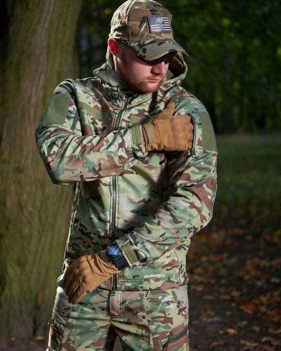 Костюм Multicam Soft Shell | Тактичний, Армія, Полювання