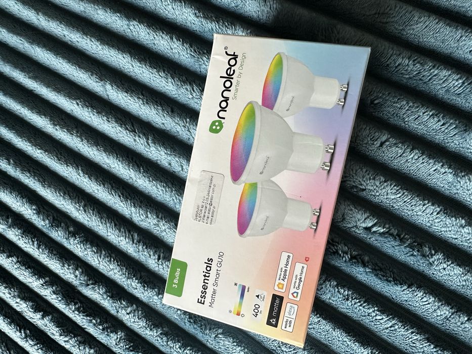 Nanoleaf żarówki GU10 Matter Smart