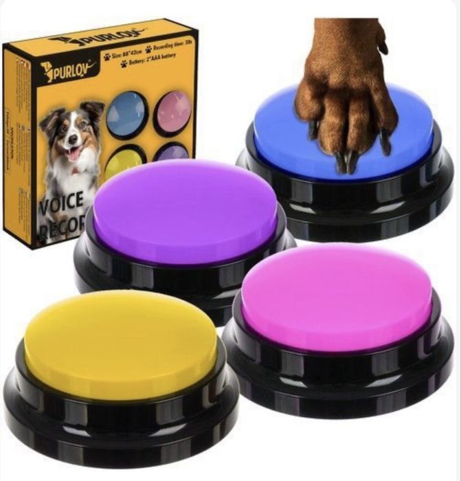 Звуковые кнопки для животных