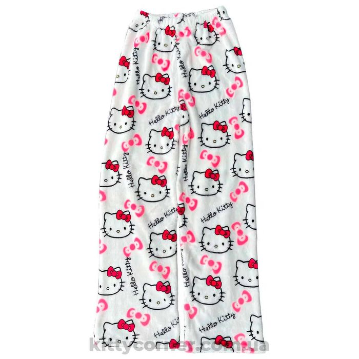 Чоловічі плюшеві штани/штани Hello Kitty/хелоу кітті штани в зал