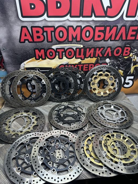 Диски тормозные Honda F4i hornet600 yamaha mt09 suzuki gsr750 kawasaki