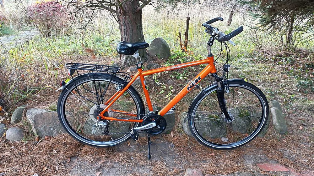 Alu Rower Miejski Męski KTM Avento 24 Plus 3x8 Deore LX Magura HS11 28