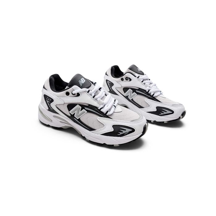 Термо кросівки New Balance 725 білі з чорним (утеплені)