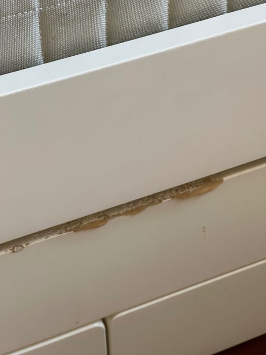 Colchão + cama com arrumação