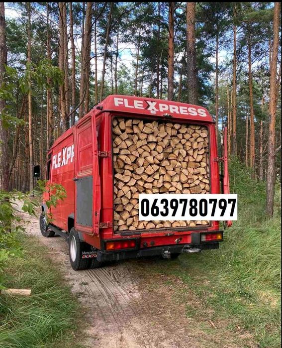 Дрова ДУБОВІ, БЕРЕЗОВІ, ВІЛЬХОВІ. Безкоштовна доставка. Обухів.