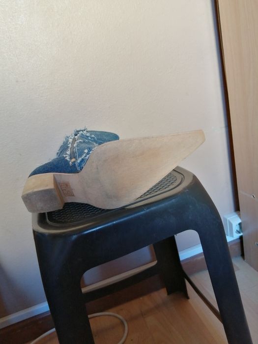 Botins de ganga senhora