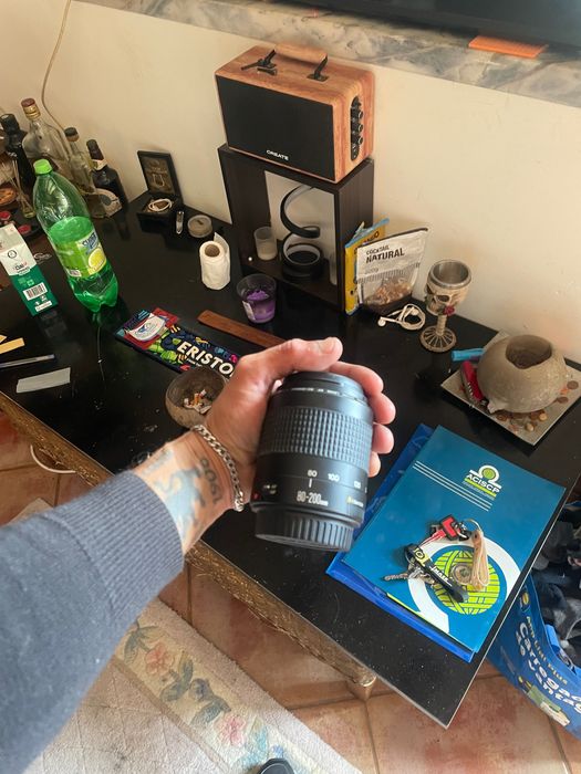 Vendo objectiva da marca canon